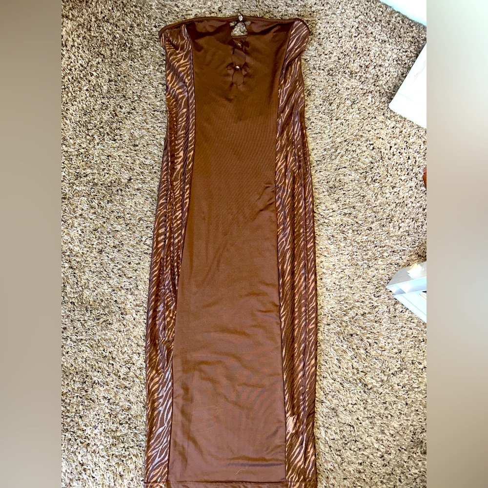 White Fox bodycon dress